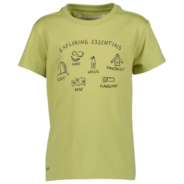 Didriksons – Kid’s Mynta Exploring Essentials – T-shirt vente pas cher 1