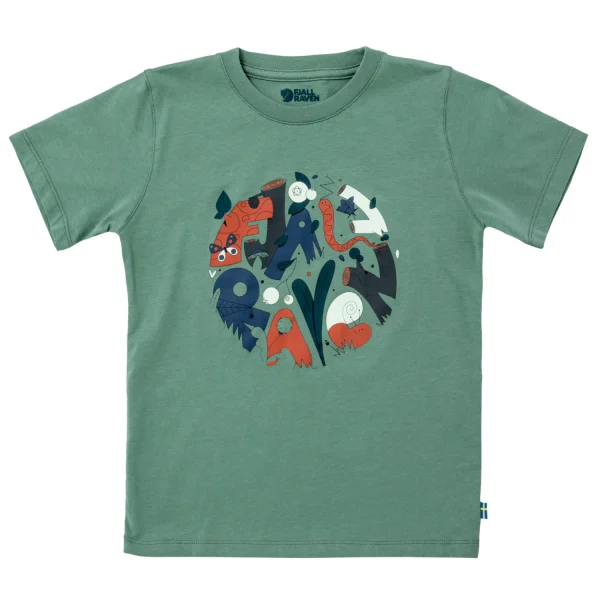 FJÄLLRÄVEN Fjällräven – Kid’s Forest Findings T-Shirt – T-shirt Livraison rapide 4