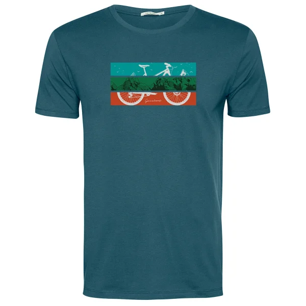 en solde GreenBomb – Bike Mountain Guide – T-shirt 7