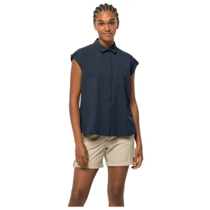 à prix promos Jack Wolfskin – Women’s Light Wander Shirt – Chemisier 10