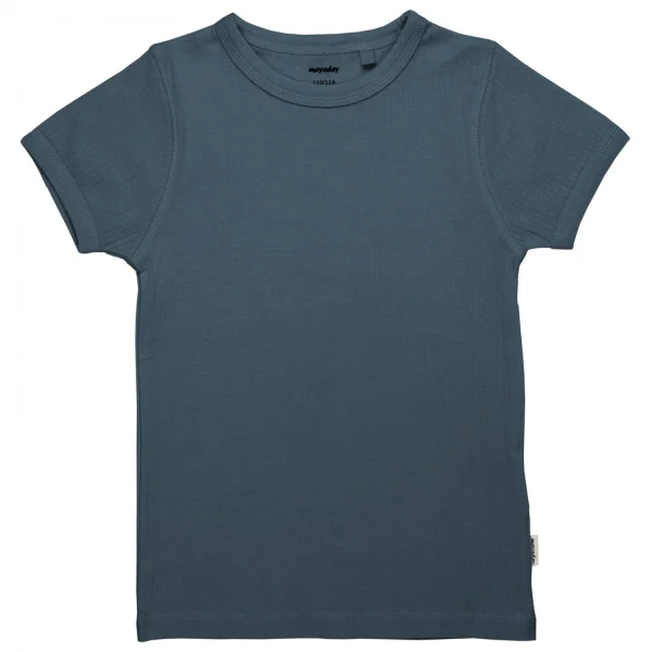 Meyadey – Kid’s Top S/S Rib Solid – T-shirt à prix très bas 4