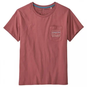 à prix promos Patagonia – Women’s ’73 Skyline Organic Easy Cut Pocket Tee – T-shirt 12